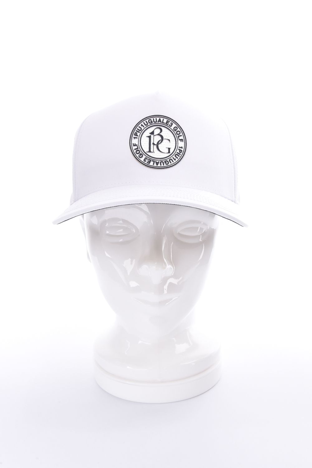 【26SS】 SNAPBACK CAP 113G / 113G サークルロゴデザイン パンチングメッシュキャップ (ホワイト)