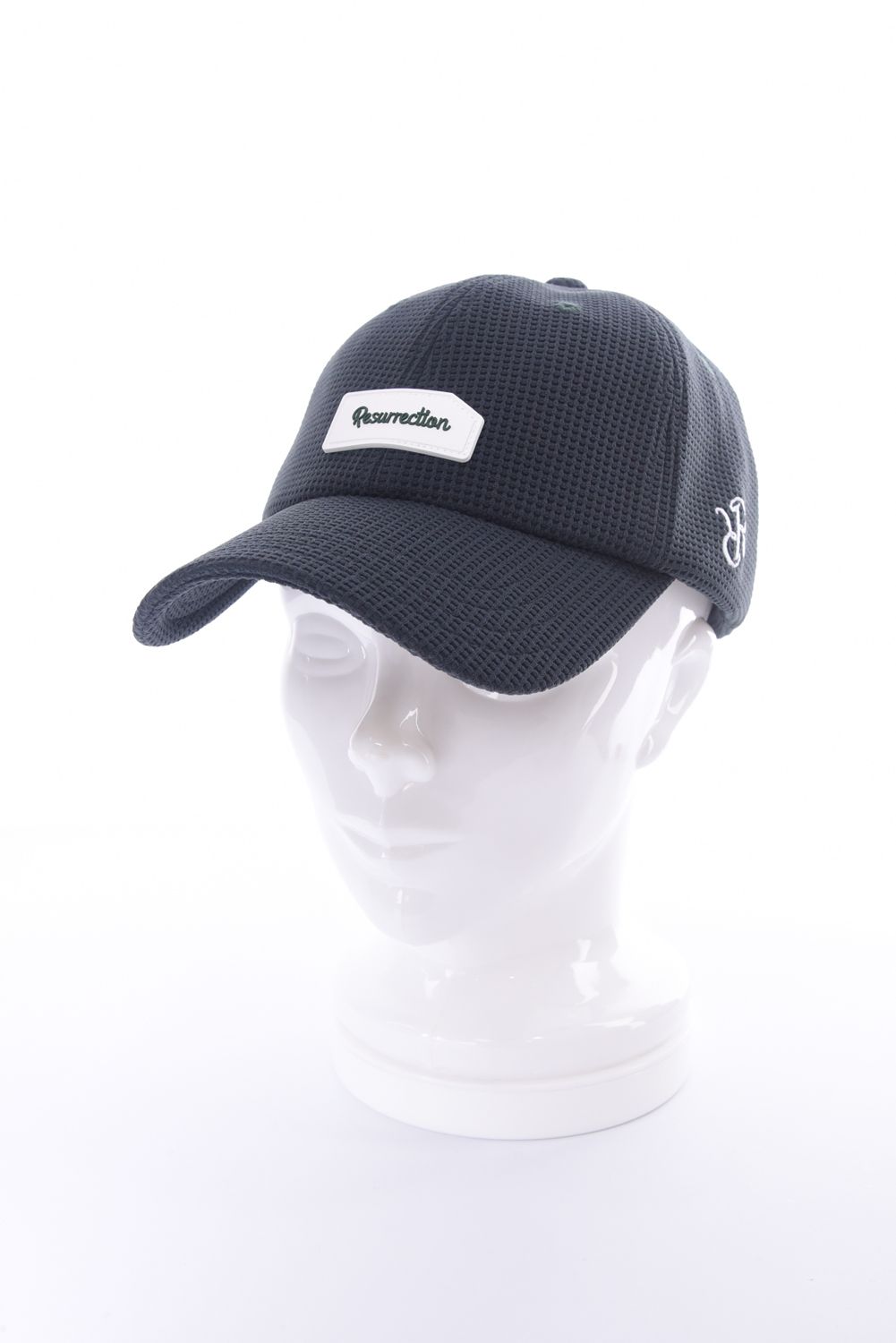 【26SS】 SILICON TAG WAFFLE CAP / シリコンタグ ワッフル キャップ (グリーン)*