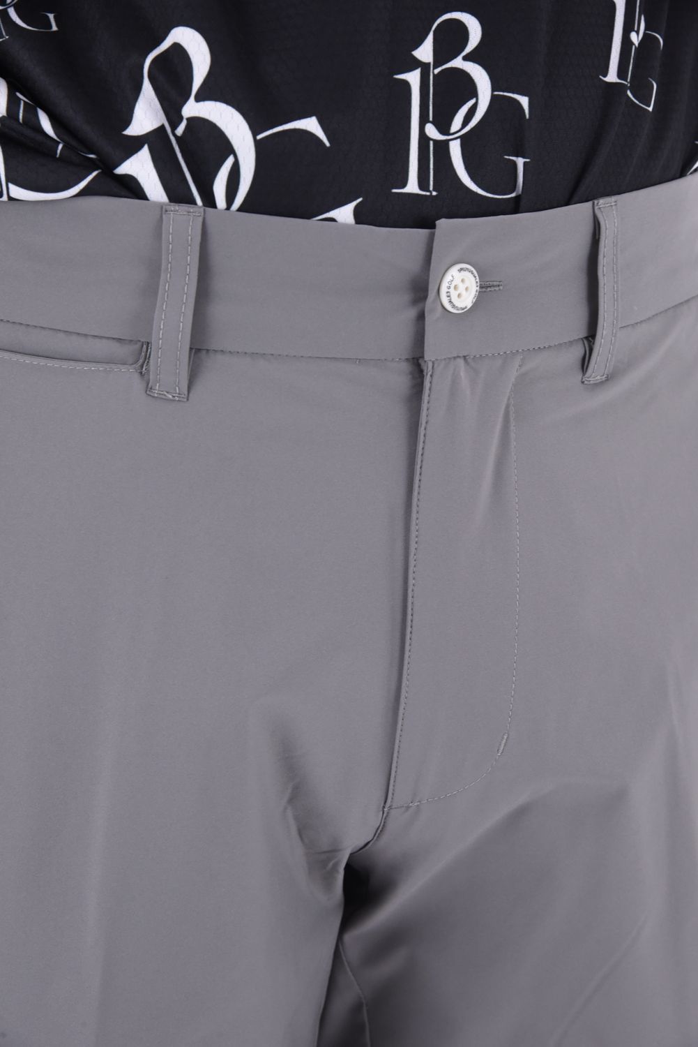 【春夏仕様】 BASIC LONG PANTS / ブランドロゴ ベーシック ロングパンツ (グレー)