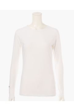【26SS】【レディース】 WOMEN’S COOL CORE UNDER SHIRT / クールコア スリーブロゴ インナーTシャツ (ホワイト)