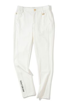 【レディース】 ESCAPE DRAPING SKINNY PANTS / ダンボールニットロングパンツ (ホワイト)
