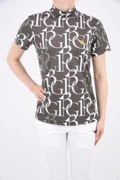1PIU1UGUALE3 GOLF - 【レディース】 113G FULL MIX LOGO S/S MOCK 