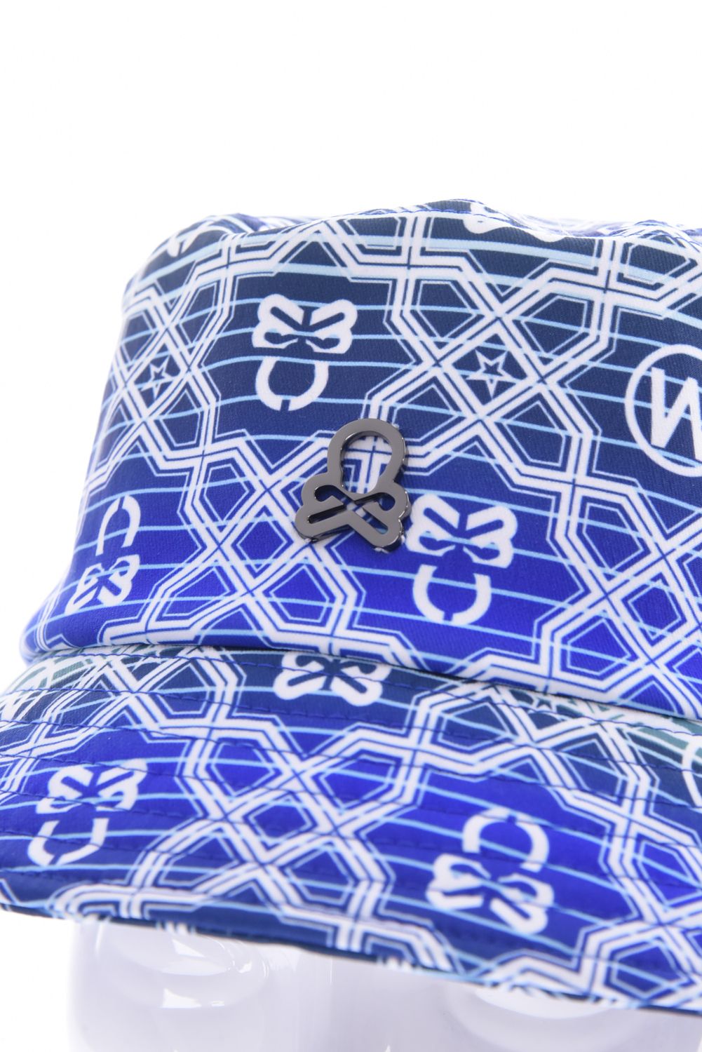 【26SS】 DOMINANT BUCKET HAT / ジオメトリックパターン総柄 バケットハット (ブルー)
