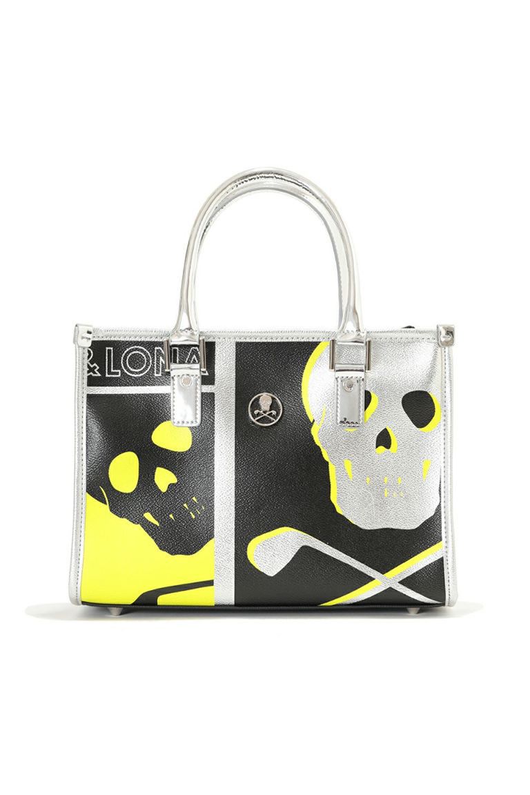 MARK&LONA - CRAY METALLIC CART BAG / シンセティックレザー アイアン 