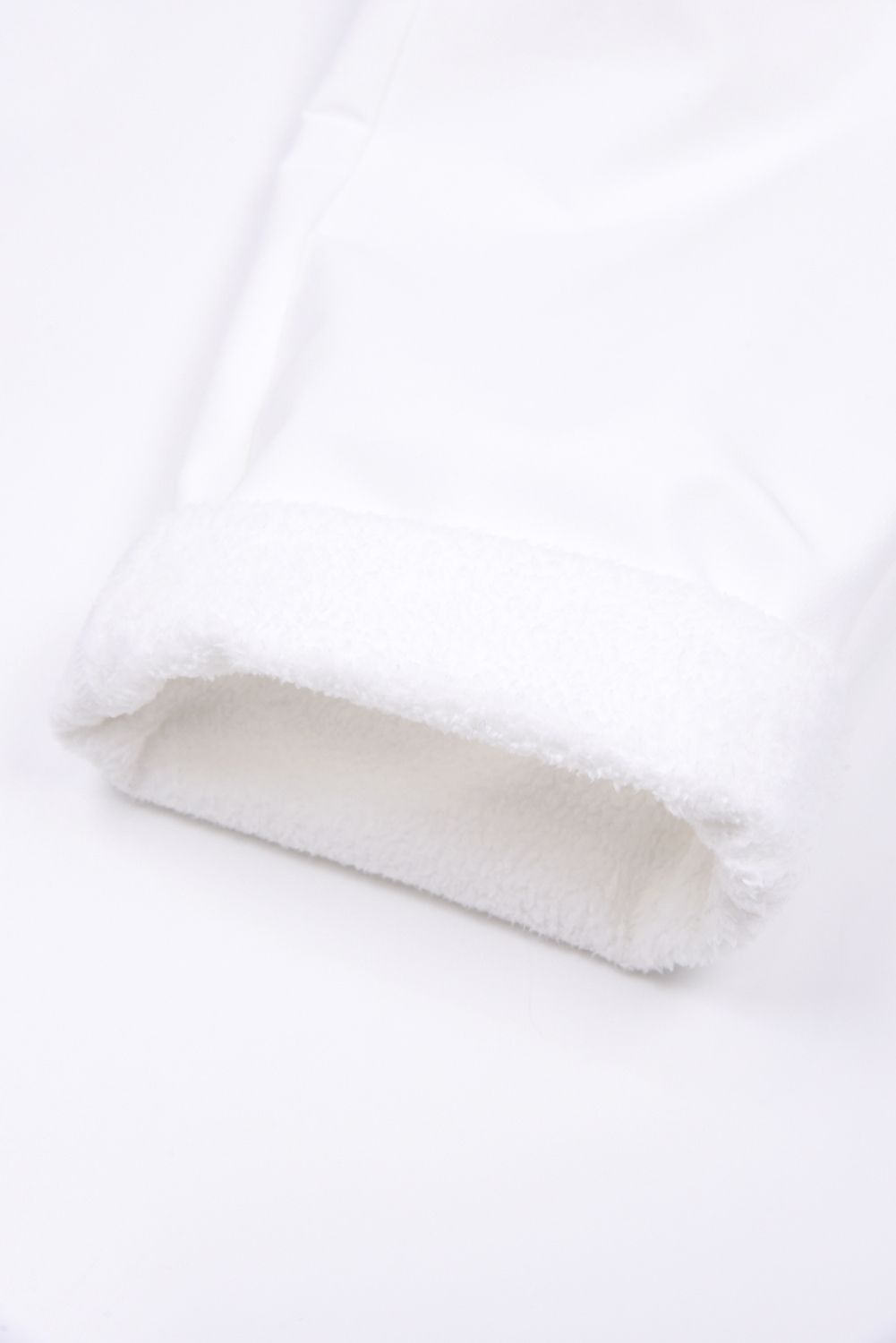 【25AW】 WATER REPELLENT WARM TAPERED PANTS / 撥水 裏起毛  テーパード パンツ (ホワイト)