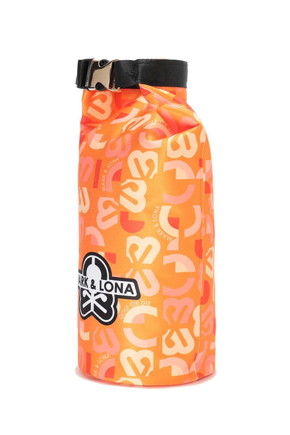 【26SS】 QUADRA ROUND COOLING BAG / エレメントスカルプリント ハンドル仕様 アイスバッグ (オレンジ)