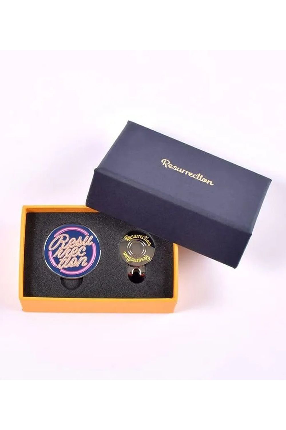 【26SS】【プレゼント好適品】 CLIP MARKER / ネオンロゴ クリップマーカー (ネイビー)