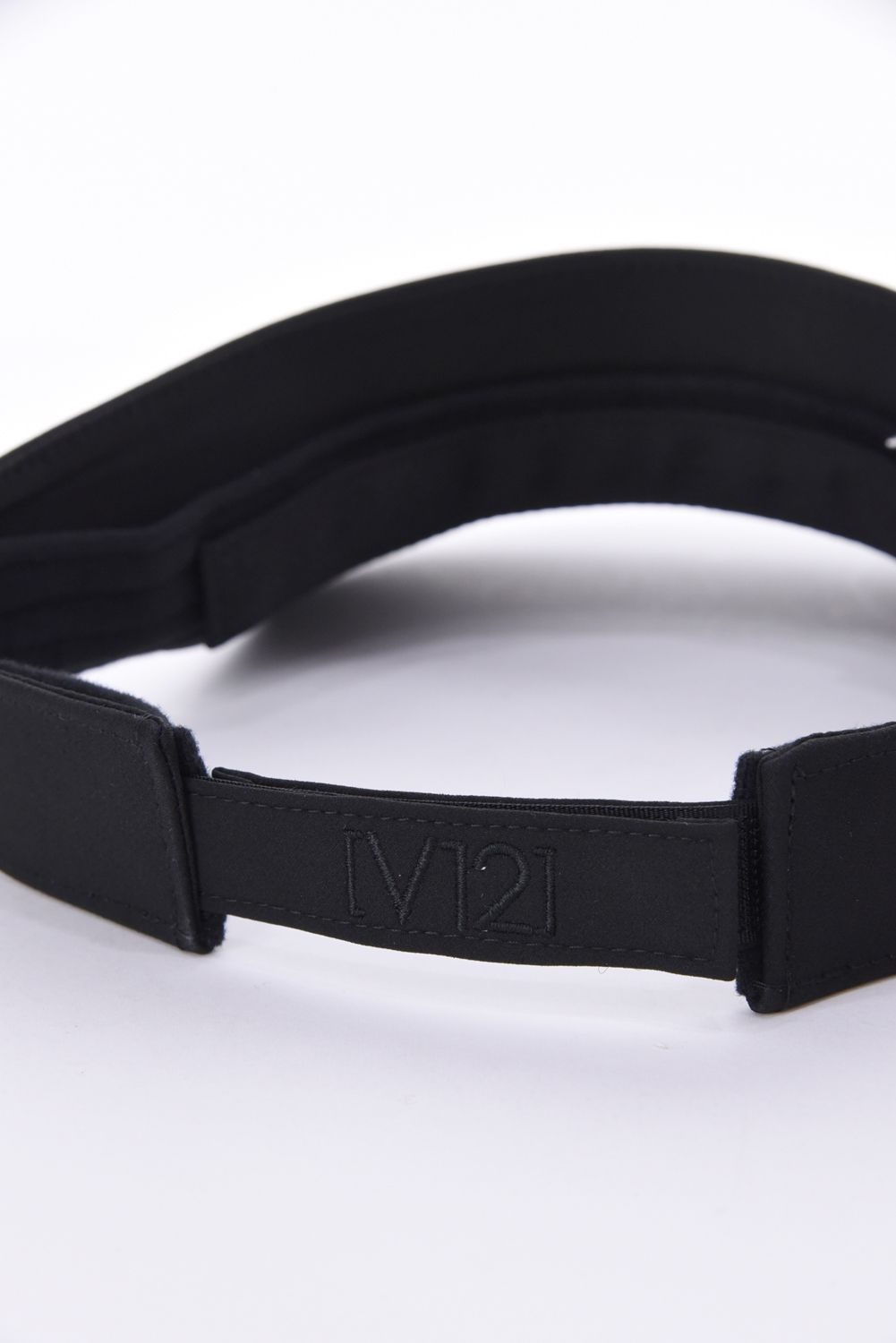 【26AW】 HIDE HC VISOR / ブランドロゴ刺繍 サンバイザー (ティー付属) (ブラック)