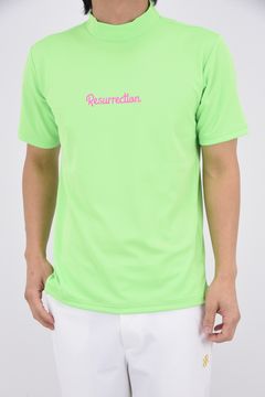 【26SS】 MENS NEONLOGO MOCK NECK / ネオン ロゴ モックネック (ネオングリーン)*