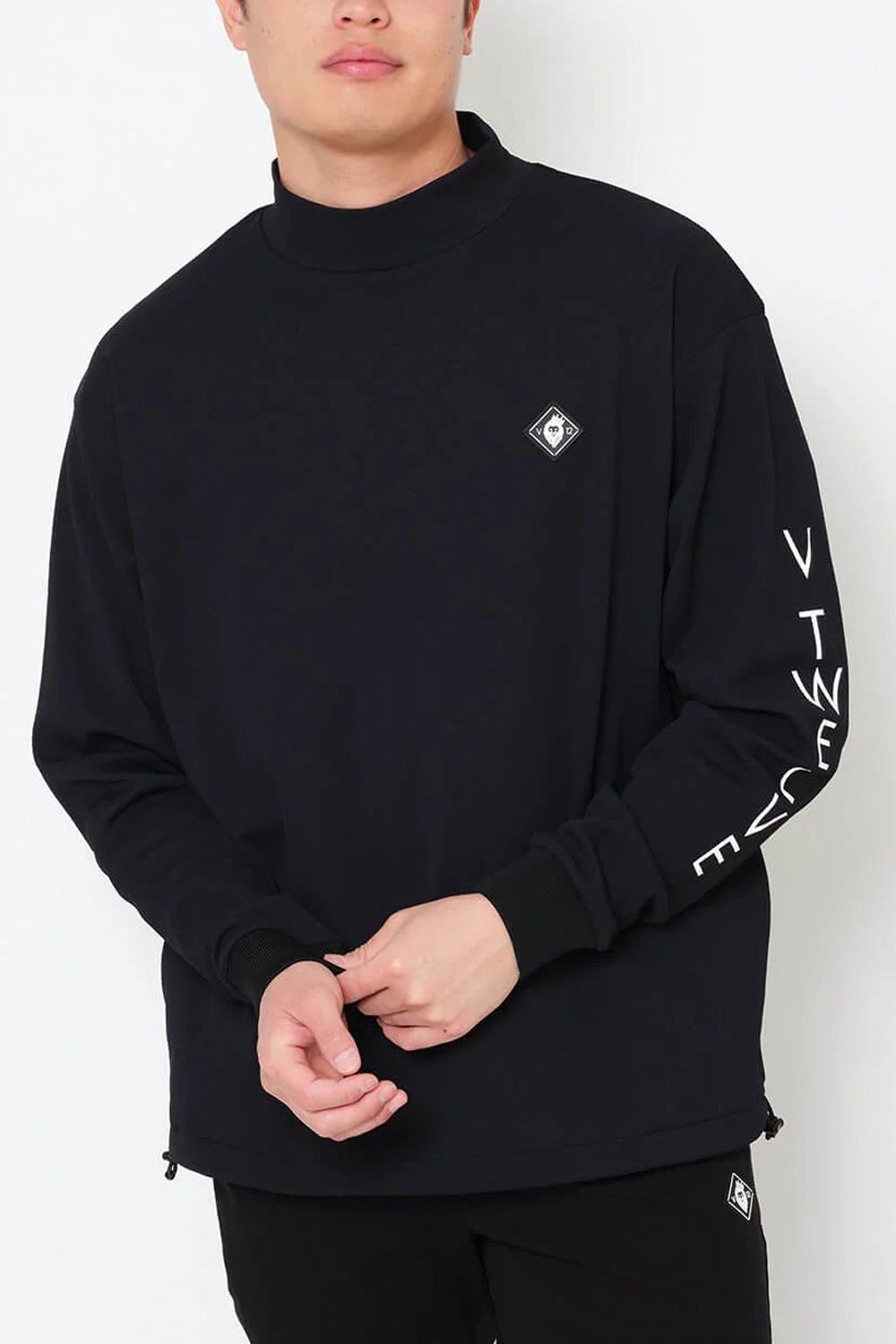 V12 - 【25AW】 RELAX L/S MOCK / ポップコーンニット ブランド