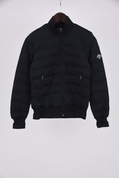 【レディース】 中わたフルジップジャケット (ブラック)