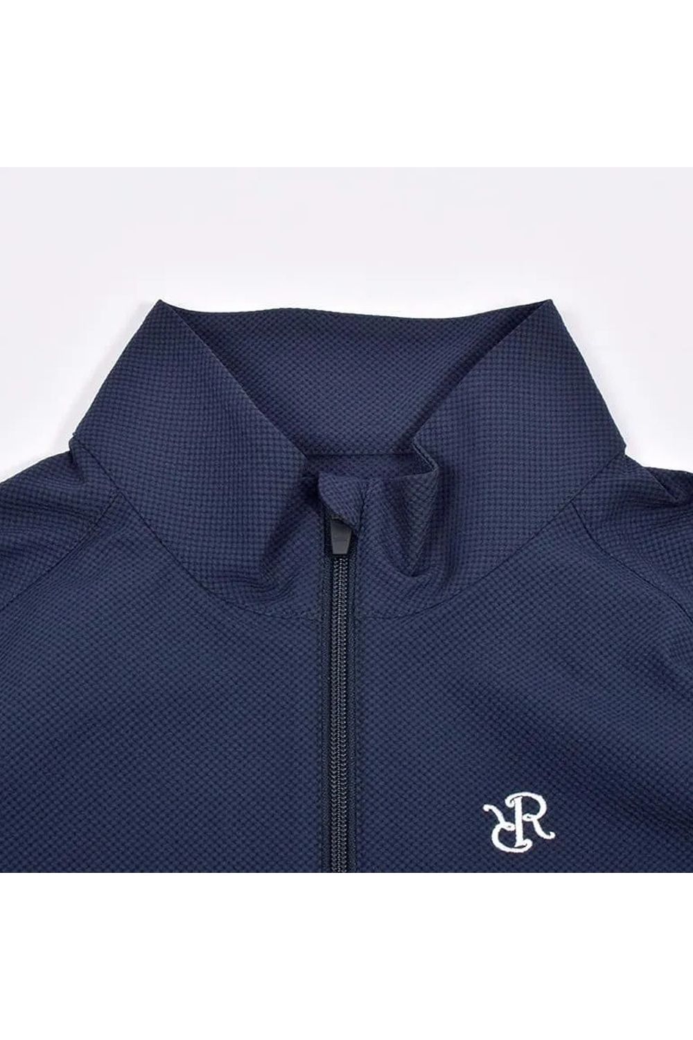 【26AW】 MENS DETACHABLE HALF ZIP SHIRT / ワッフル生地 スリーブデタッチャブル 2WAYハーフジップシャツ (ネイビー)*