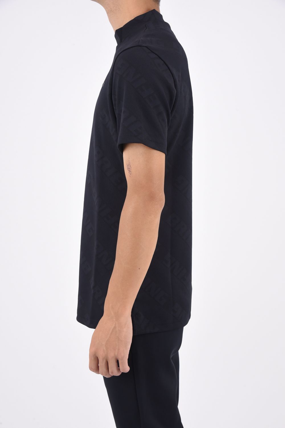 BRIEFING - 【SHADOW SERIES】 SH MENS BIAS LOGO MOCK NECK