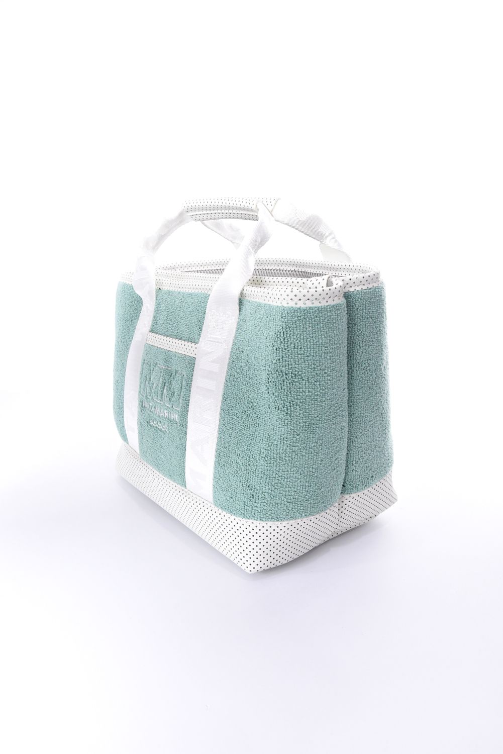 【26SS】 PILE PARTITION TOTE BAG / パイル生地 パーテーショントートバッグ (ライトグリーン)