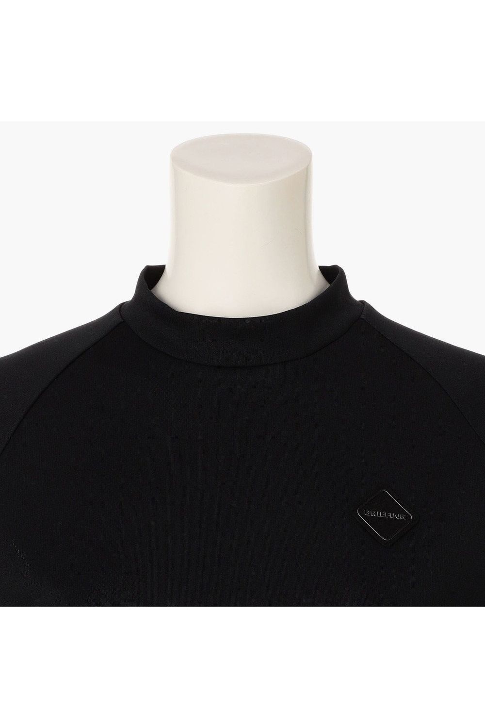 【26SS】【レディース】 WOMEN’S BI-COLOR HIGHNECK RF / バイカラー リラックスフィット ハイネックTシャツ (ブラック)