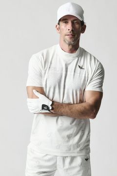【25SS】 113 GOLF S/S MOCK NECK BANDANA / バンダナ柄 モックネックシャツ (ホワイト)