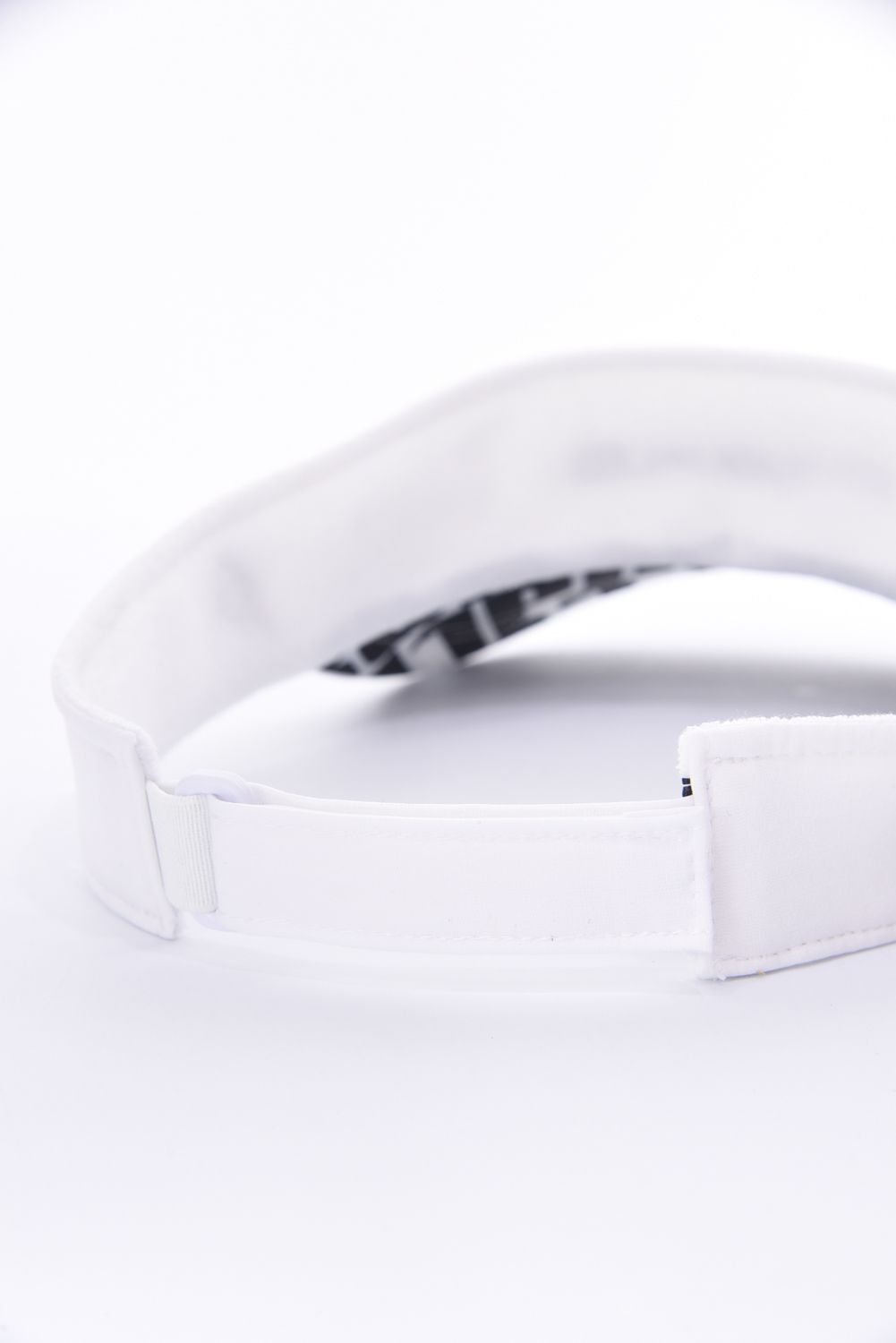 VISOR / ツバ裏ロゴ サンバイザー ホワイト