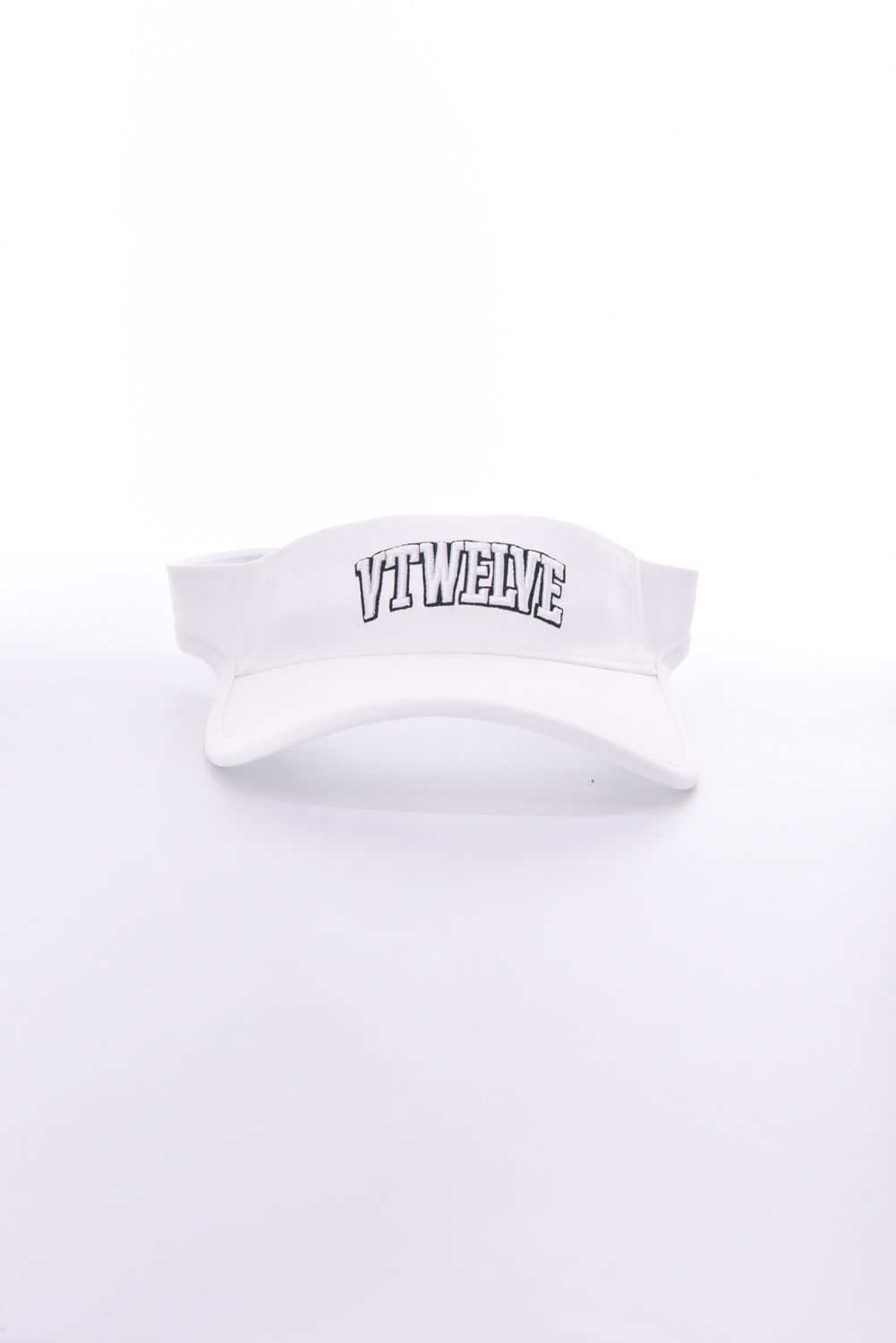 【26SS】 ARC VISOR / 3Dブランドロゴ刺繍 サンバイザー (ホワイト)