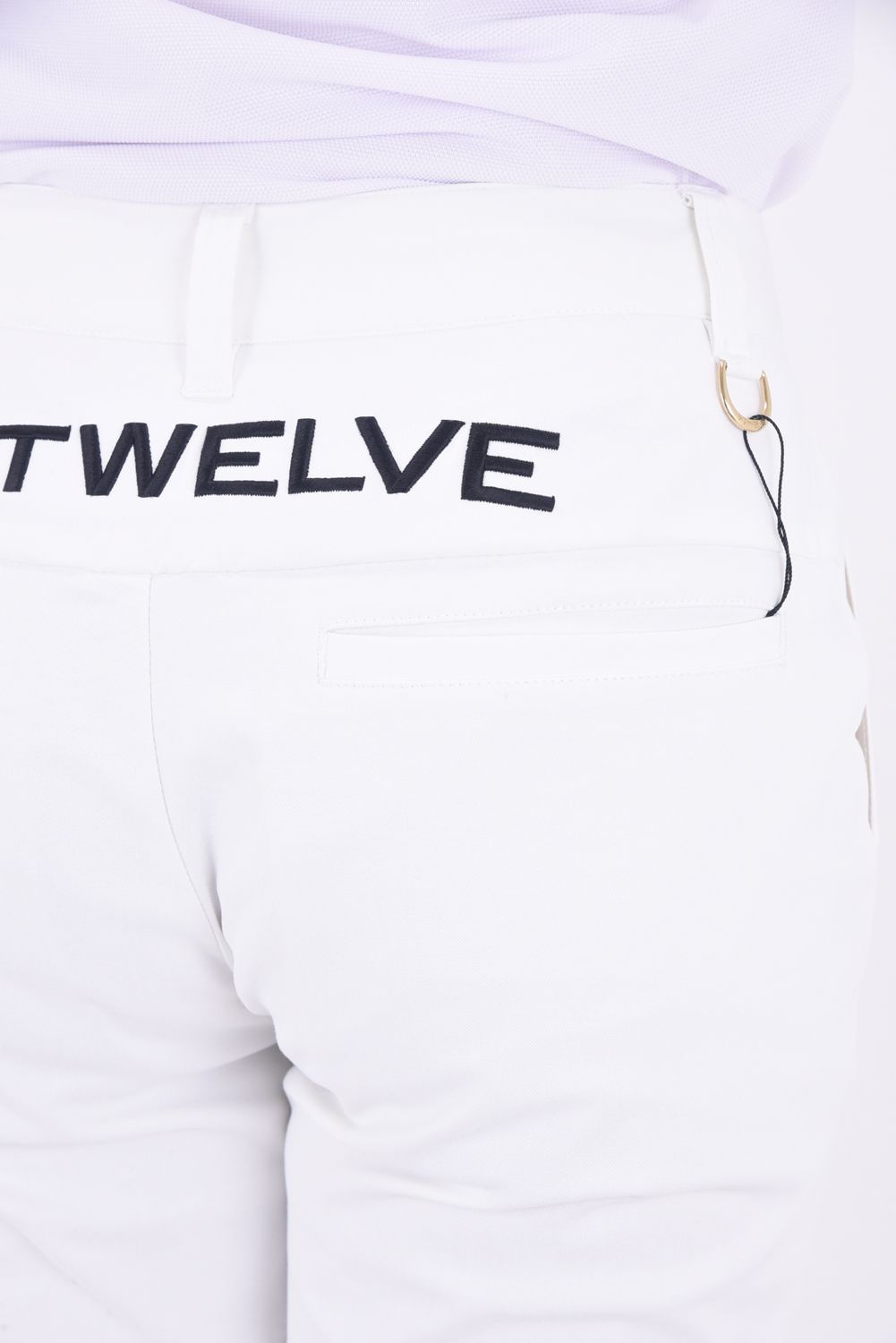 【レディース】 BACK LOGO PANTS / バックロゴ パンツ (ホワイト)