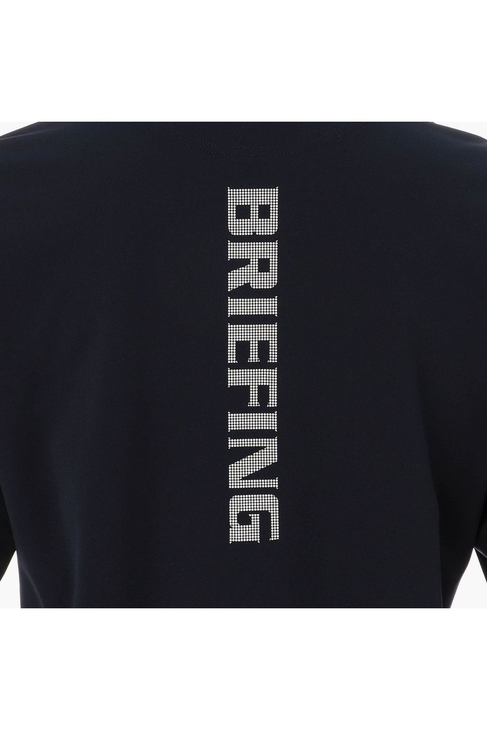 【26AW】 MEN’S TOUR LS HIGHNECK / ベーシック ブランドロゴ 長袖モックネックTシャツ (ネイビー)