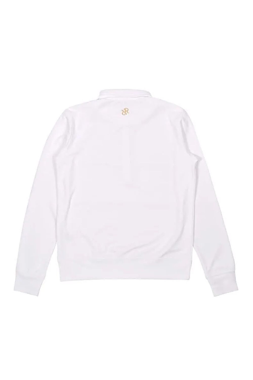 【26AW】【レディース】 WOMENS GM JACQUARD POLO L/S / オリジナルテキスタイルジャガード ロングスリーブ ボタンダウンポロシャツ (ホワイト)*