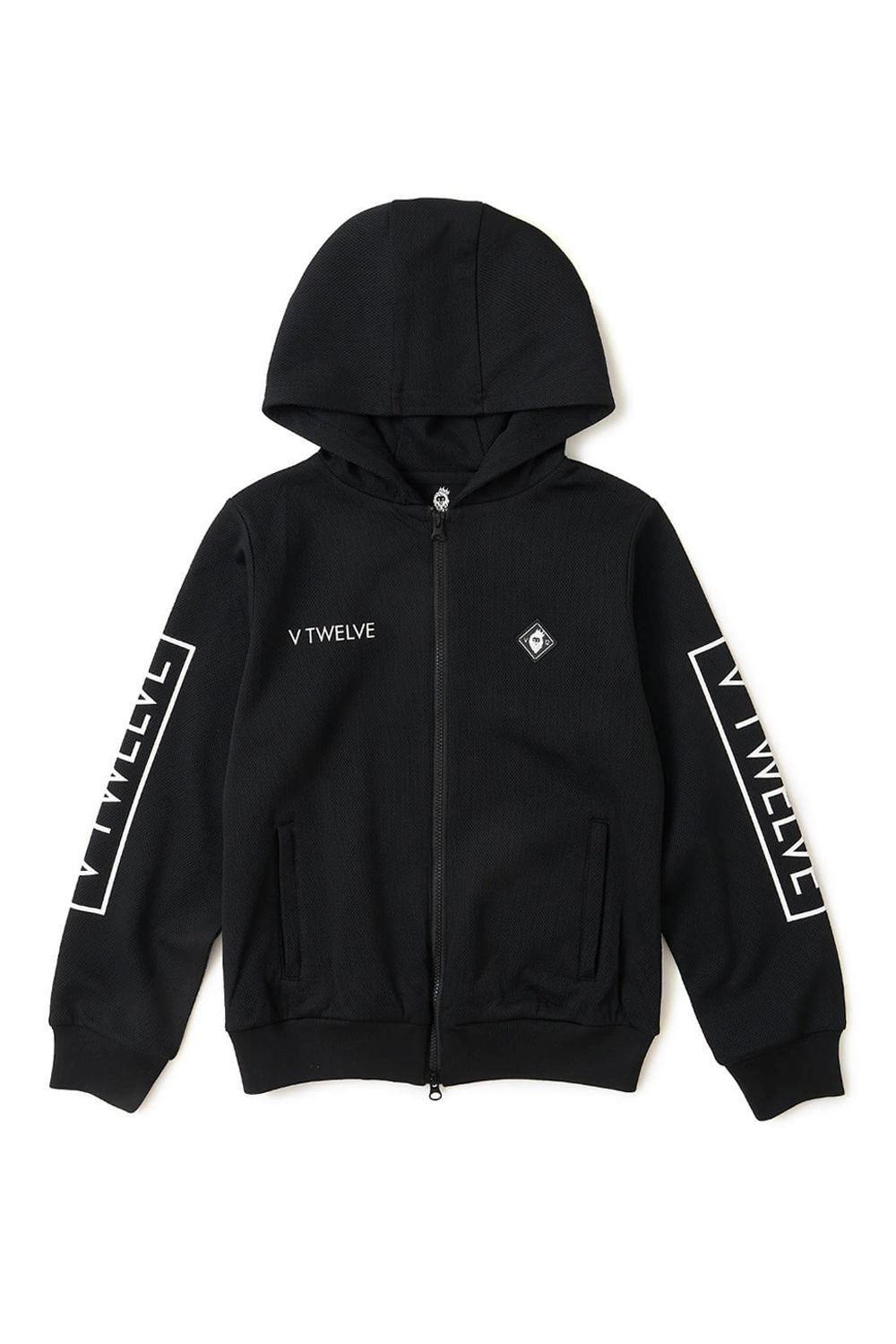 【26AW】【レディース】 OH SB PARKA / サイドボックスロゴ バックプリント ジップアップパーカー (ブラック)