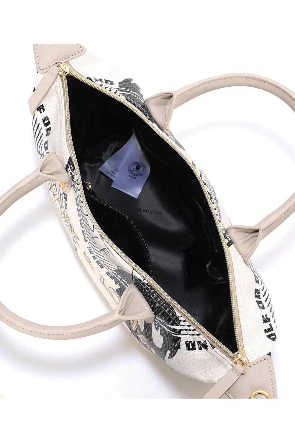 【2026SS 木村拓哉さん着用 VOL.3】 ATLAS CONVERTIBLE CART BAG / アイアンスカル シンセティックレザー 2WAYカートバッグ (ベージュ) (2月18日入荷予定)