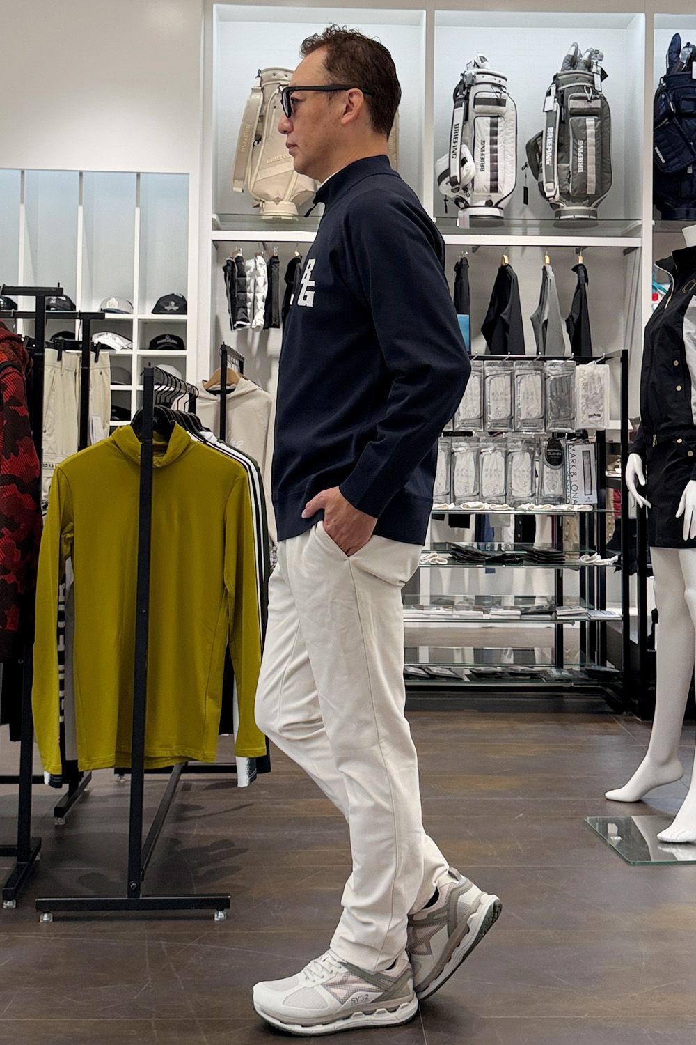 BRIEFING GOLF Men's Style 09205