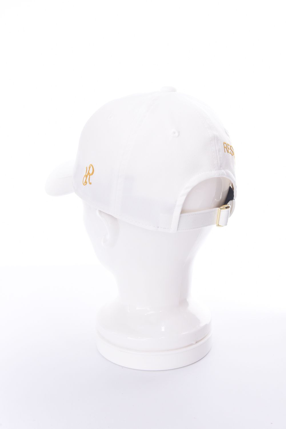 HYBRID 2TONE CAP / 異素材切り替え ツートーンキャップ (ホワイト)