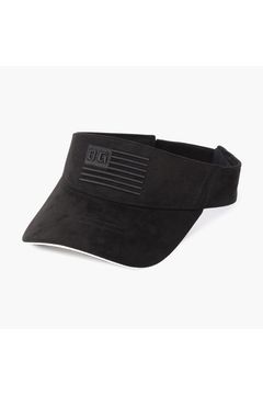 SUEDE VISOR / スウェード生地 サンバイザー (ブラック)