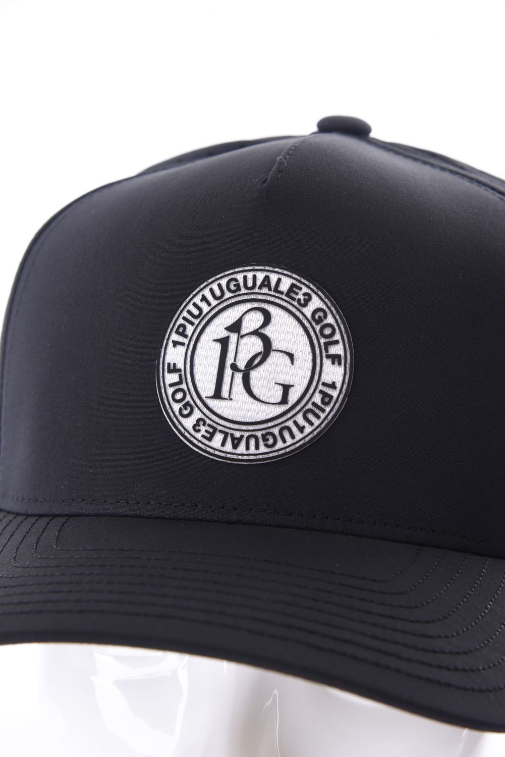 【26SS】 SNAPBACK CAP 113G / サークルデザイン パンチングメッシュ スナップバックキャップ  (ブラック)