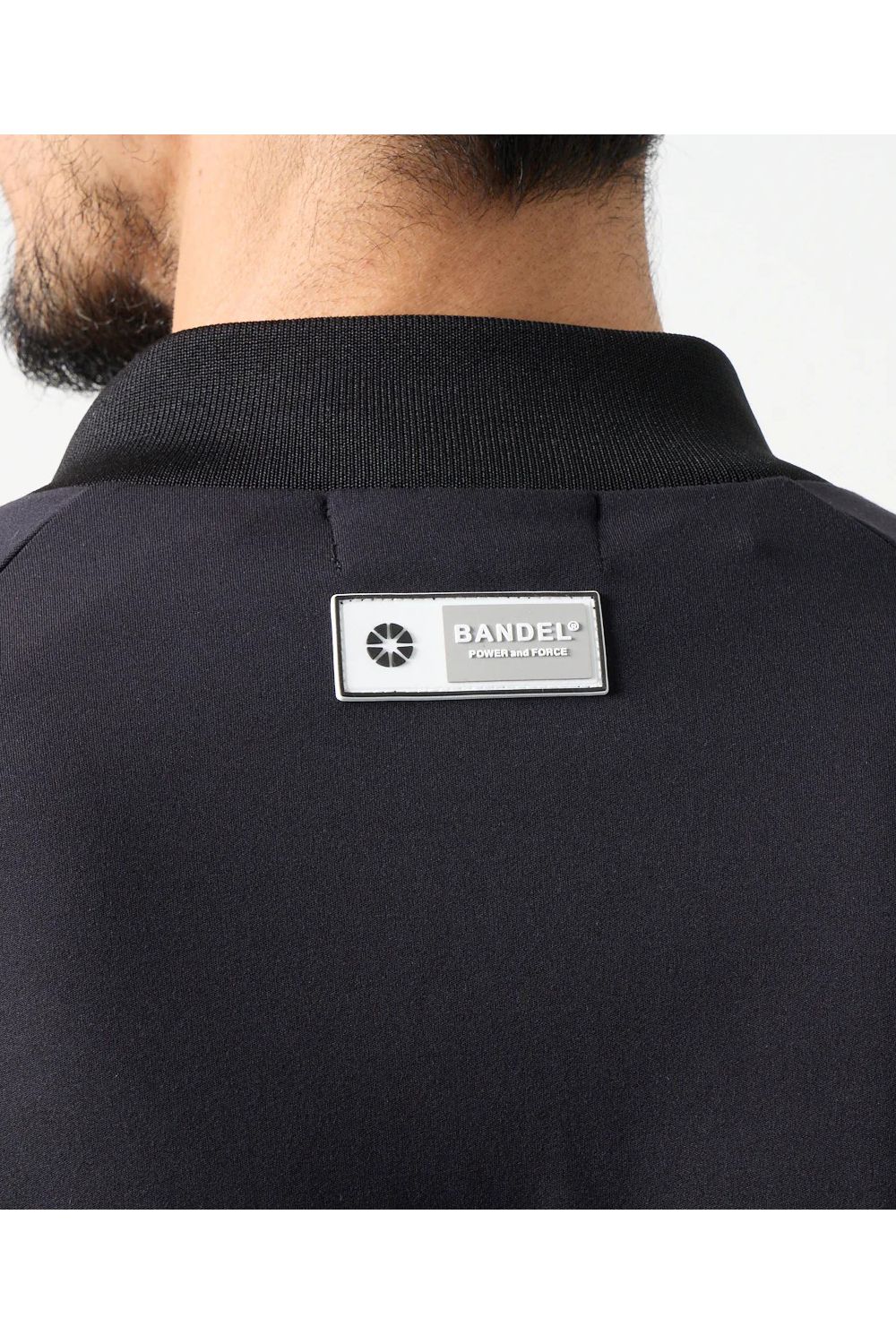 【26SS】 BASEBALL COLLAR BLOUSON / 微起毛素材 ベースボールカラー ジップアップブルゾン (ブラック)