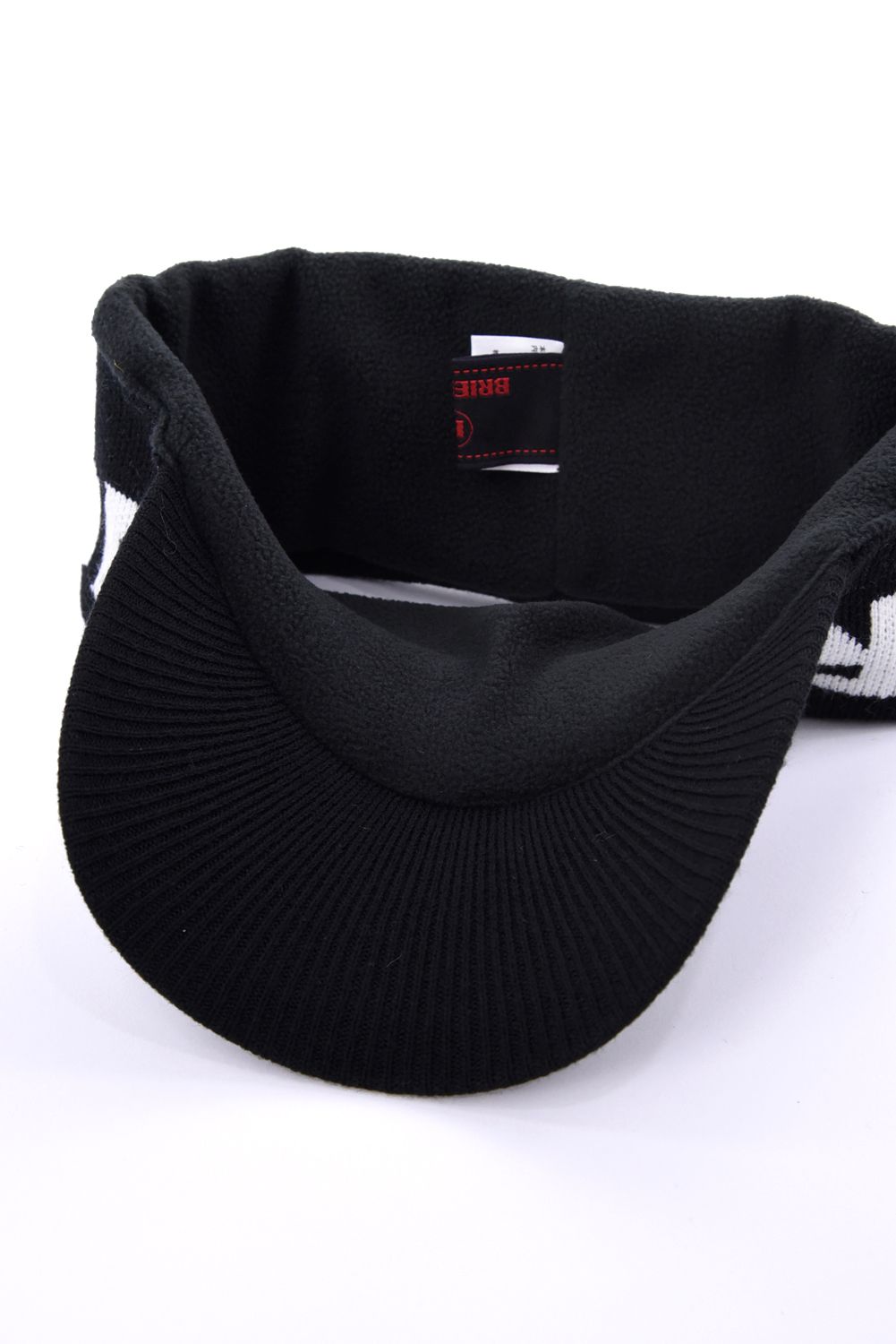 【26AW】 MEN’S KNIT VISOR / ブランドロゴ ニットサンバイザー (ブラック)