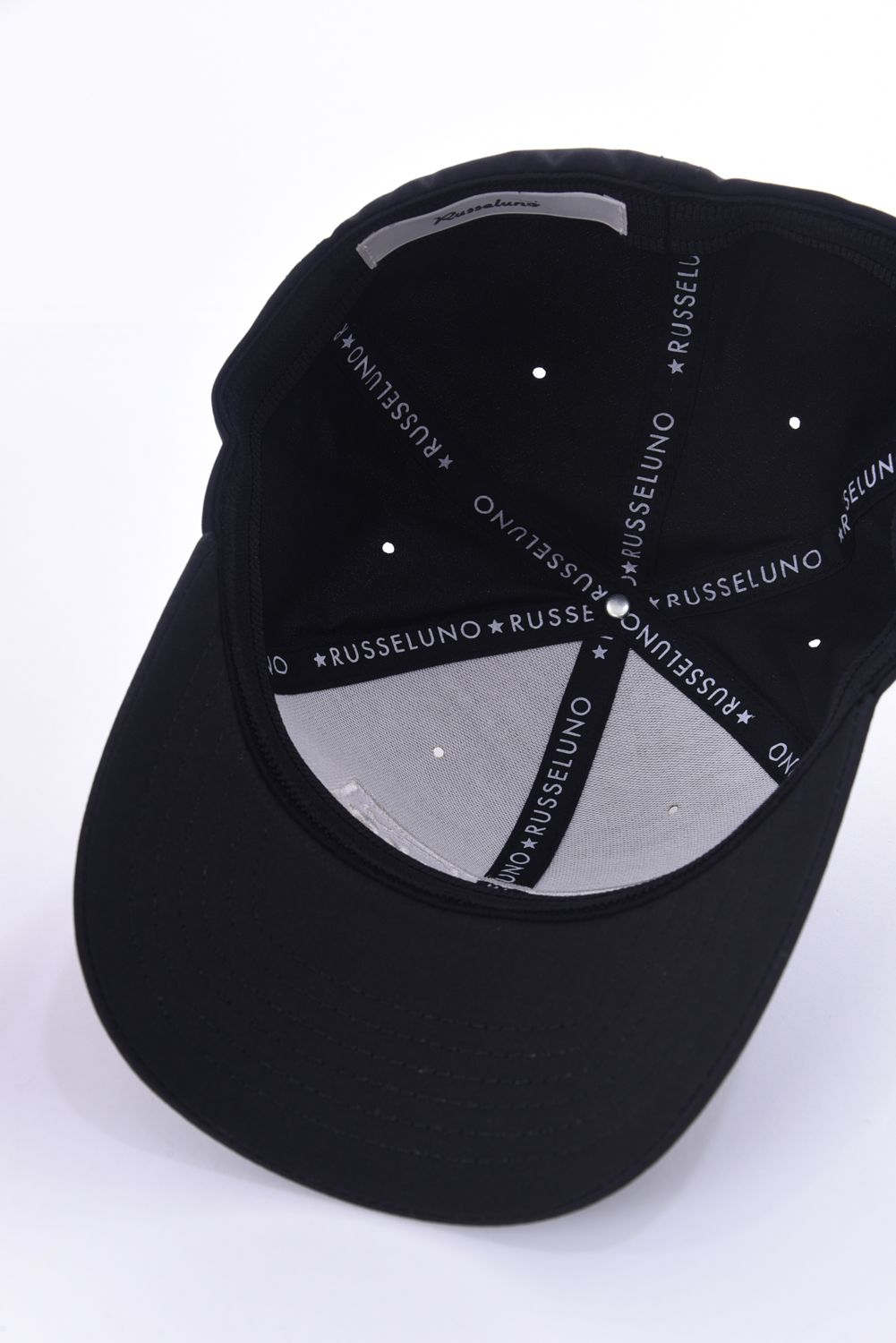 WP FITTED CAP BOX LOGO /  ボックスロゴ 刺繍 キャップ ブラック