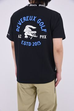 【25SS】 CLASSIC LOGO RIB MOCK CROCOTEE / クラシックロゴ リブモックネック (ブラック)
