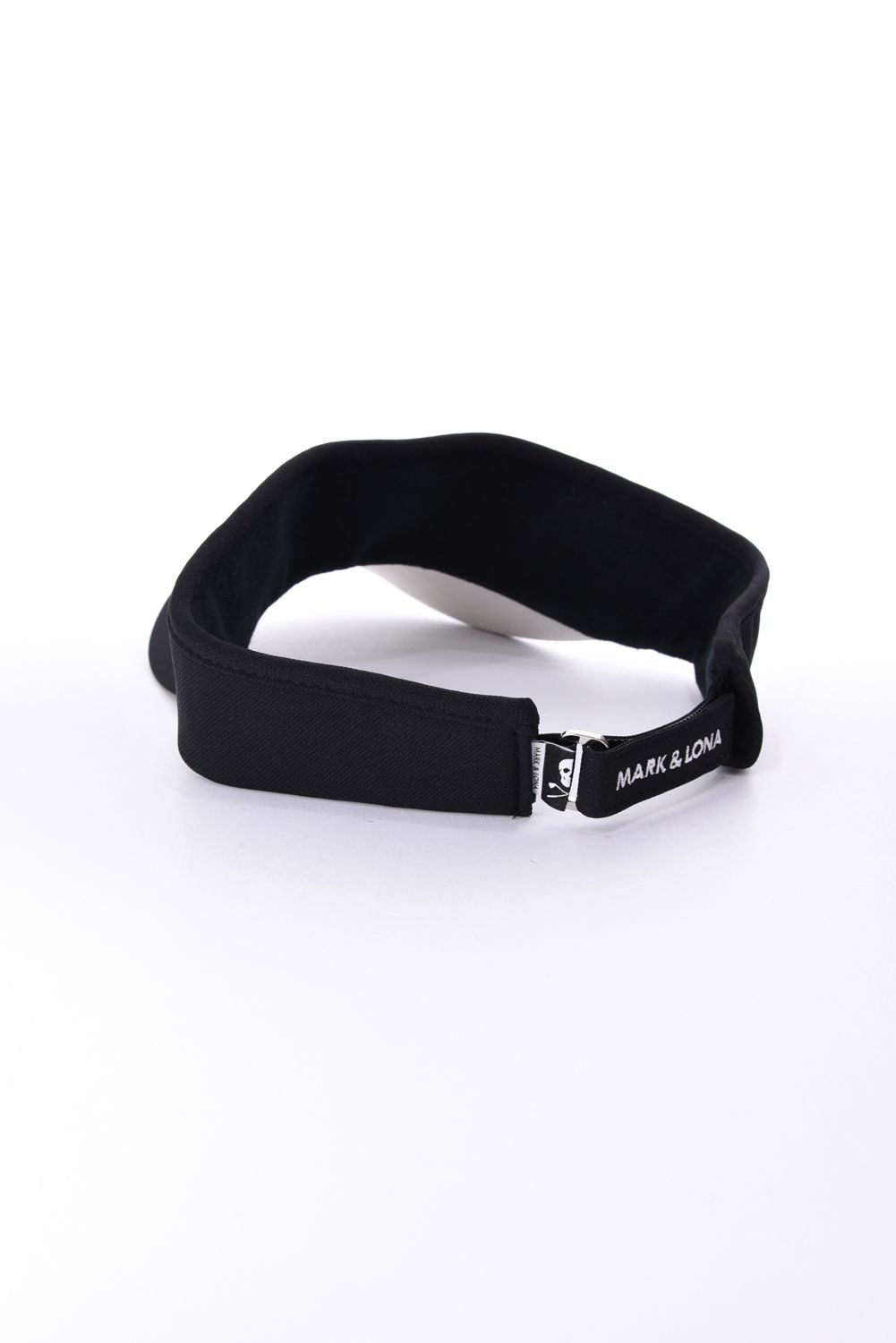 【26AW】 CHROME SKULL VISOR / サークルスカルバッジ リネンライク サンバイザー (ブラック)