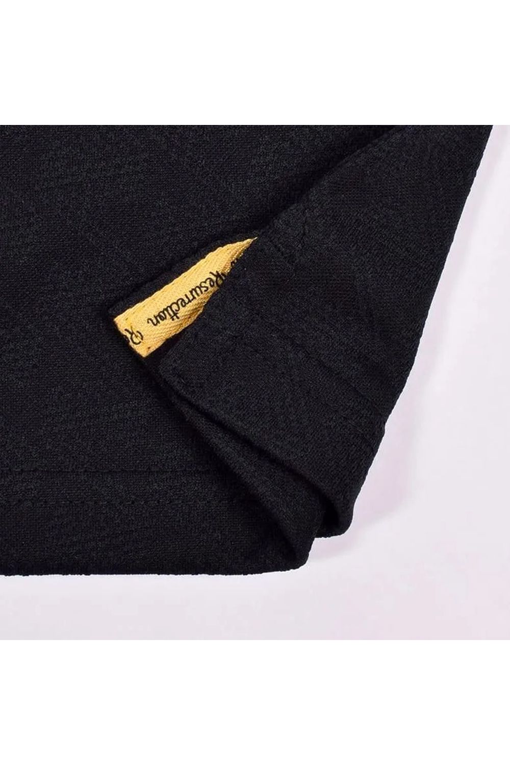 【26SS】【レディース】 WOMENS GM JACQUARD MOCK NECK / オリジナルテキスタイル モックネックTシャツ (ブラック)*