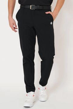 【26SS】 DOT BR PANTS / ドットロゴ ウエストリブ ロングパンツ (ブラック)