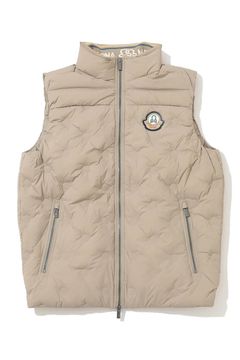 【2025AW】 SYNK SEAMLESS DOWN VEST / シームレスキルティング ダウンベスト (カーキ)