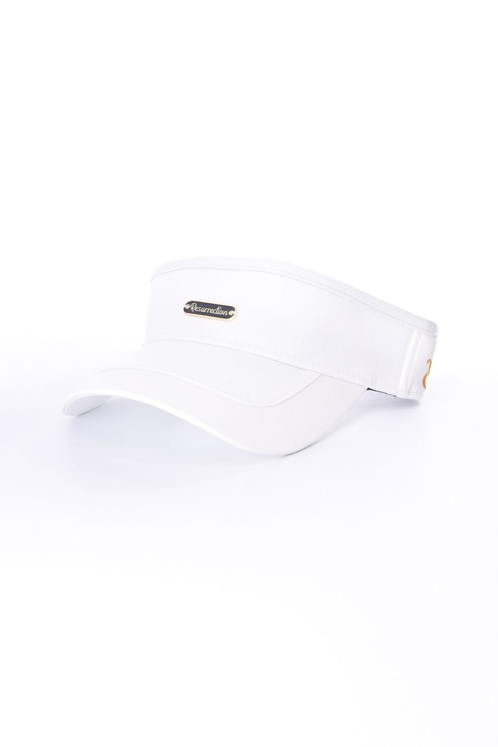 HYBRID 2TONE SUNVISOR / 異素材切り替え ツートーンサンバイザー (ホワイト)