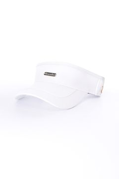 HYBRID 2TONE SUNVISOR / 異素材切り替え ツートーンサンバイザー (ホワイト)