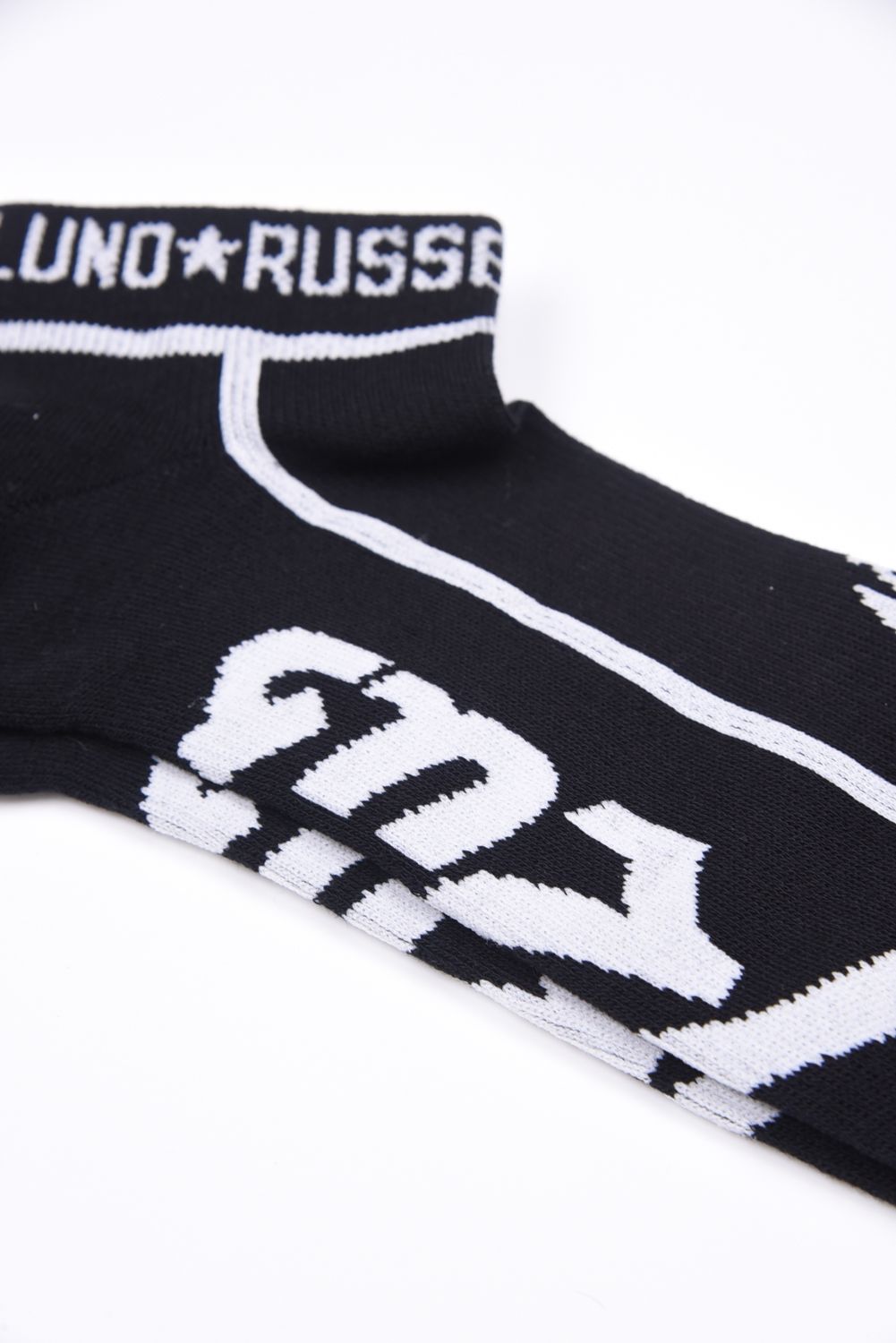 LINE LOGO SHORT SOCKS / ライン ショートソックス ブラック