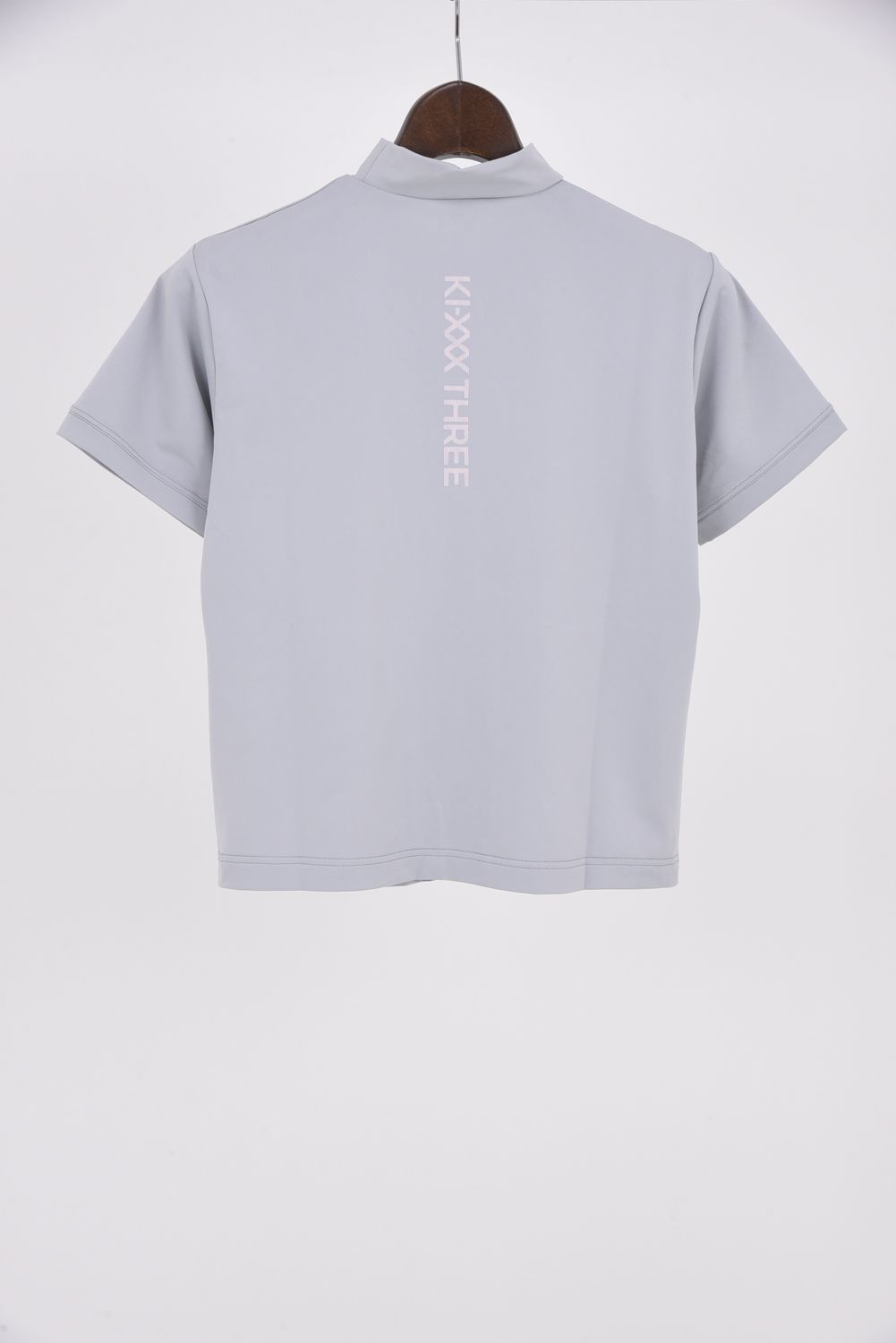 【26SS】【レディース】 WOMEN'S ECO PIQUE MOCK TEE / モックネックTシャツ (グレー)