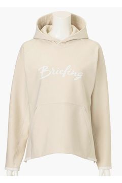 【26AW】【レディース】 WS LOGO FOODIE / ロゴ パーカー (ベージュ)