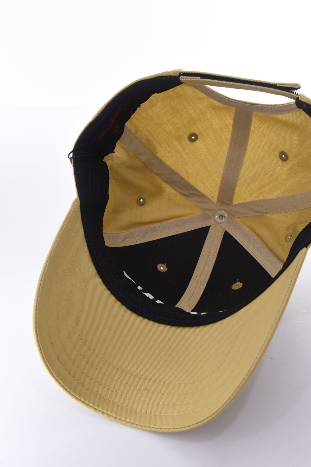 【26SS】 MEN’S BASIC CAP / ベーシック ブランドロゴ キャップ (ベージュ)