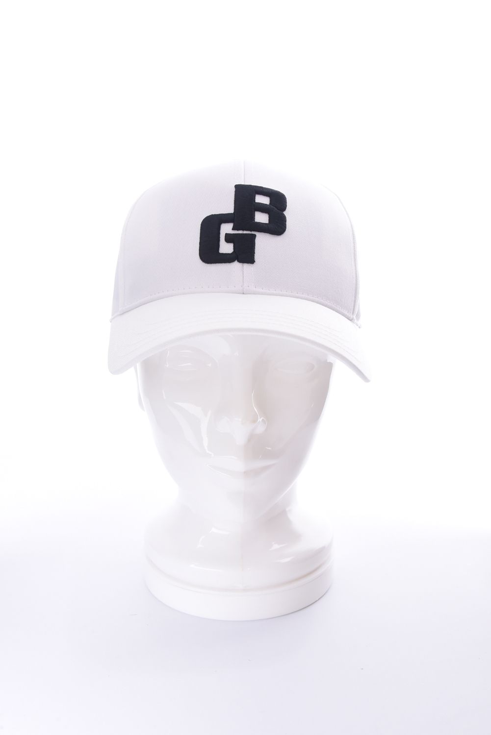 BG INITIAL CAP / BGイニシャルロゴ キャップ (ホワイト)