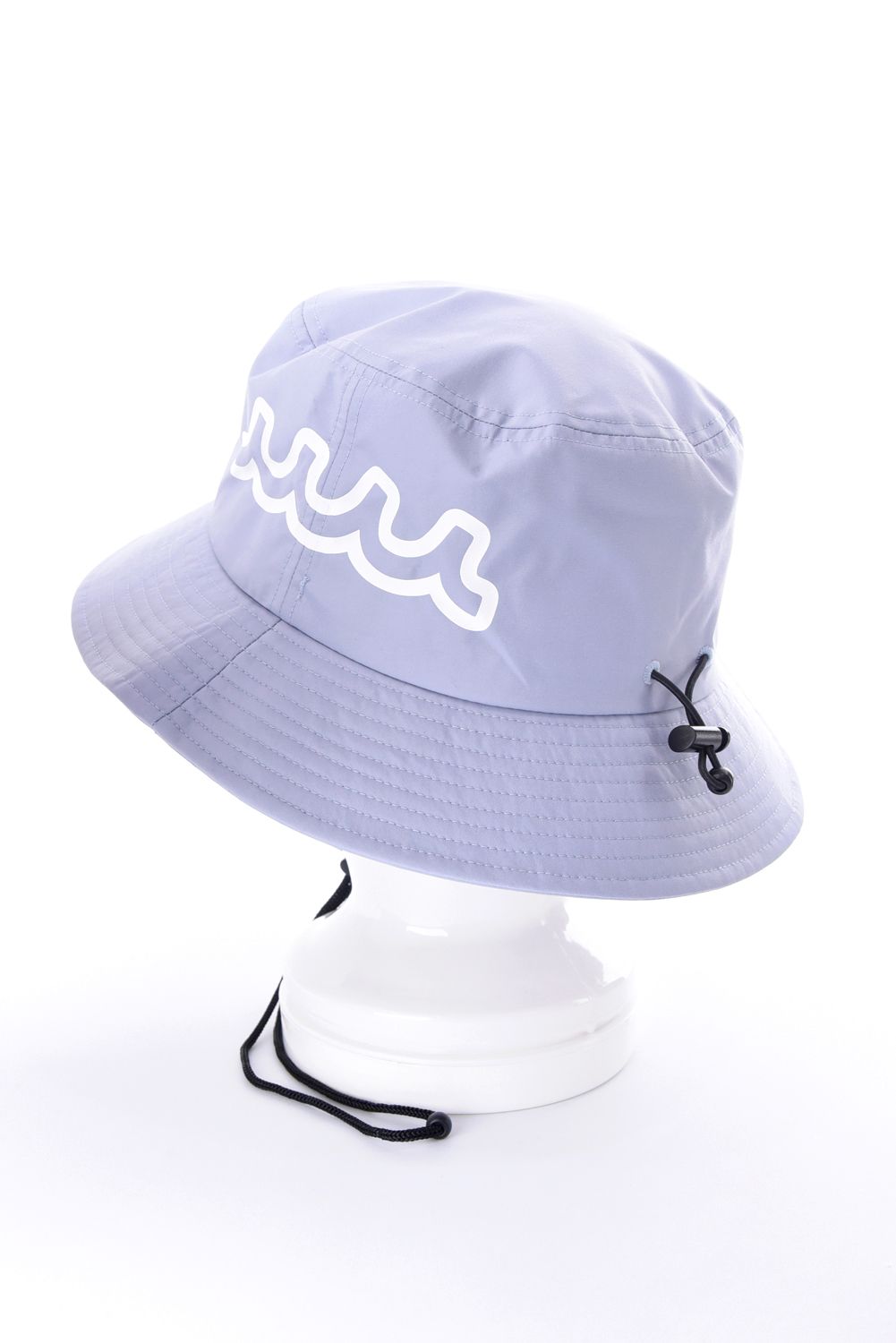 REIN BUCKET HAT / 防水 ロゴ バケットハット (グレー)