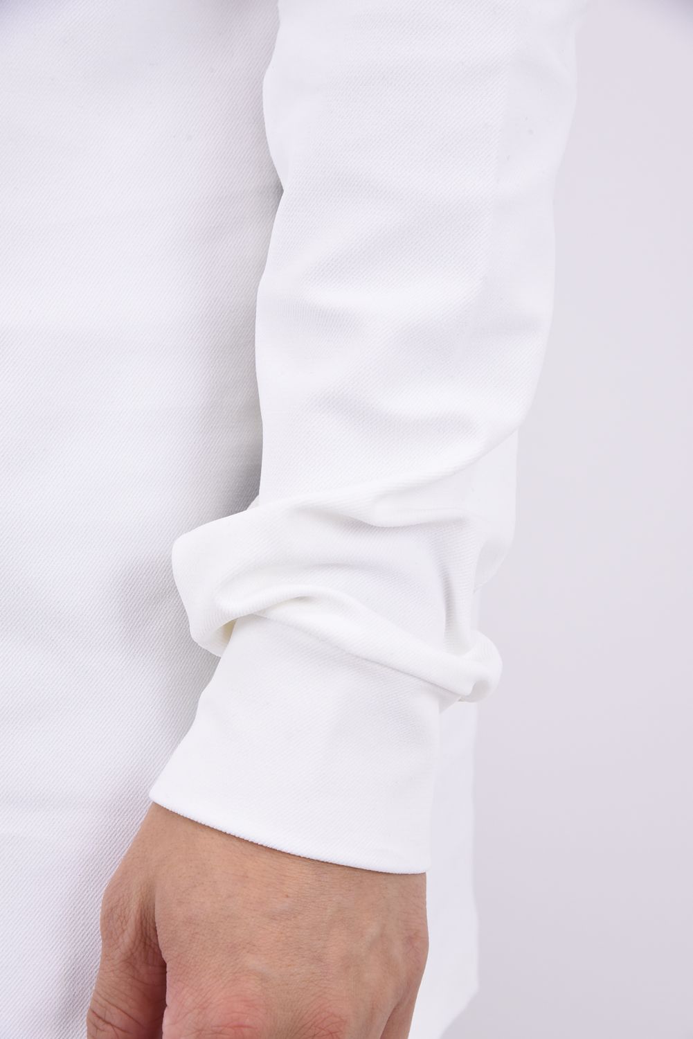 【26AW】 Sleeve LogoLong Sleeve Polo / スリーブロゴ 長袖ポロシャツ (ホワイト)