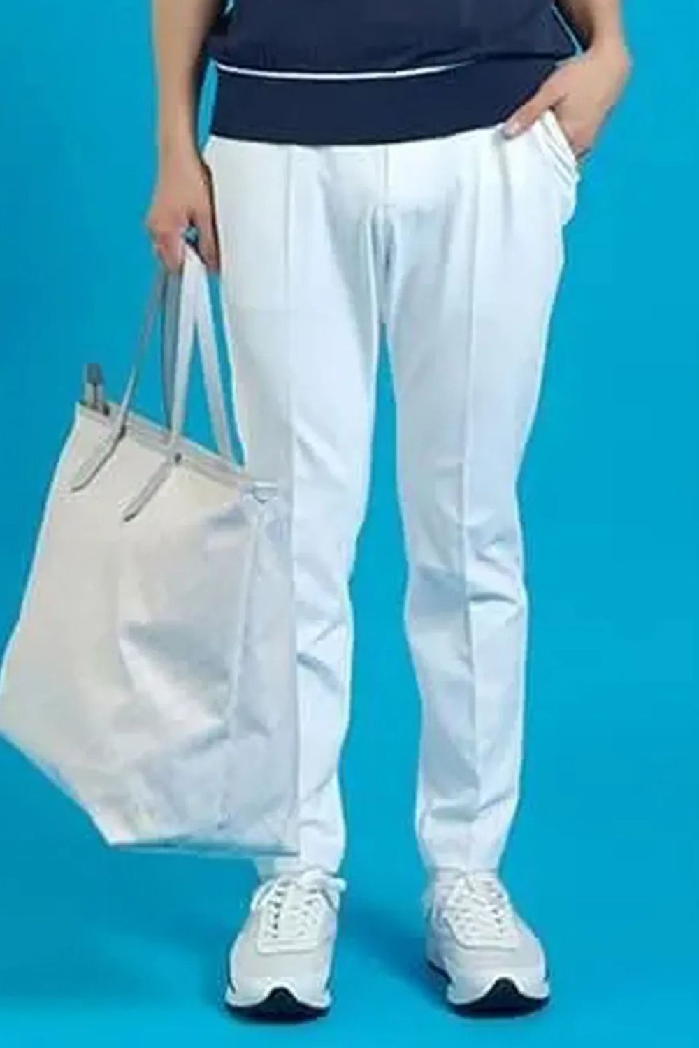 【26SS】 BASIC LONG PANTS / ベーシック ロングパンツ (ホワイト)*