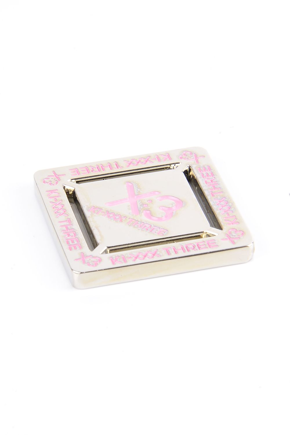 【26SS】【プレゼント好適品】 PLATE MARKER "SQUARE" / プレートマーカー スクエア (シルバー/ピンク)
